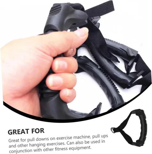 Miniatura 8 de BESPORTBLE 2 unids Fitness Handle Banda de Resistencia Mango de Entrenamiento Fitness Tirador de Cuerda Mango Deportivo Mango de Ejercicio Agarre