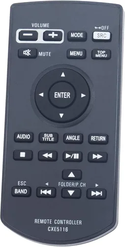 Miniatura 3 de Nuevo reemplazo DVD RDS receptor AV Control remoto CXE5116 apto para dispositivo Pioneer AVH-X7500BT AVH-X6500DVD AVH-X7700BT AVH-X6700DVD