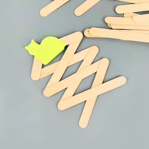 Miniatura 6 de KTOJOY 100 piezas de palos de madera jumbo para manualidades, palos de polo de 15,2 cm de largo x 1,9 cm de ancho, para helados, pop ice y golosinas