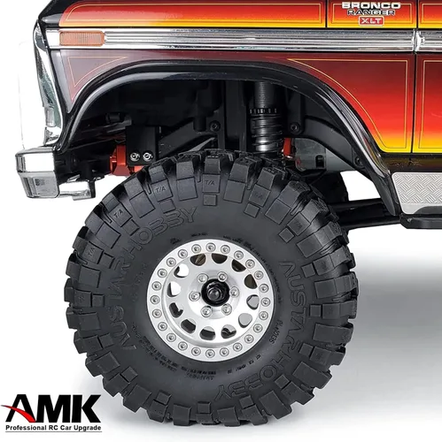 Miniatura 5 de Neumáticos de goma de 2.2 pulgadas con insertos de espuma de 2.638x5.906 in para 1/10 RC Crawler Car A-xial Wraith 90018 90048 RR10 SCX10 D90 4
