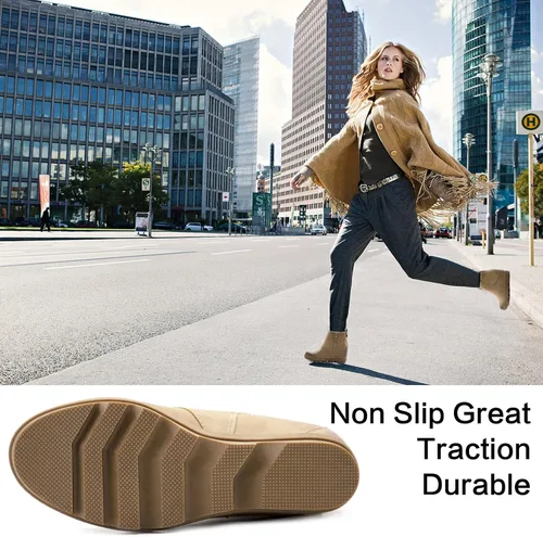 Miniatura 4 de Athlefit Botas de cuña cómodas para mujer