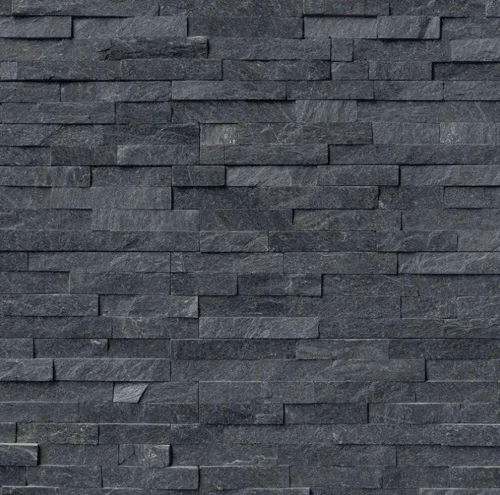 Miniatura 10 de Coal Canyon - Panel de pared de piedra natural de 6 x 24 pulgadas, 60 piezas (60 pies cuadrados) para interiores y exteriores, chimenea, pared
