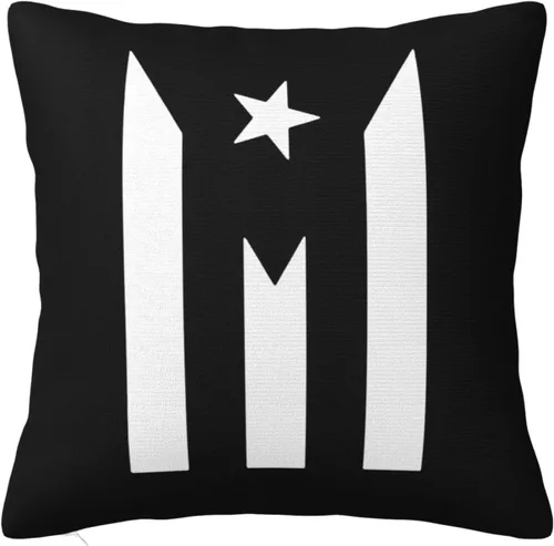 Miniatura 14 de Fundas de almohada con bandera puertorriqueña, fundas de almohada decorativas de 18 x 18 pulgadas, funda de almohada para decoración al aire libre