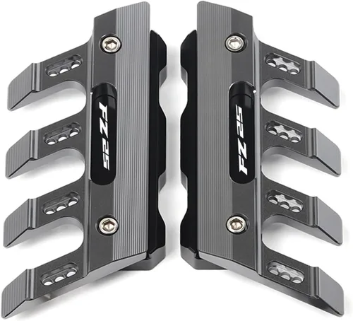 Miniatura 8 de TCHAU Protectores de horquilla delantera para Yamaha FZ-25 FZ25 FZ 25 Guardabarros de motocicleta, montaje de protección lateral, amortiguador Negro