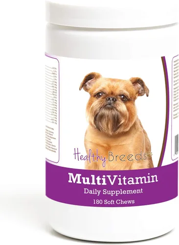 Miniatura 171 de Healthy Breeds Bulldog francés multivitamínico suave masticable para perros 180