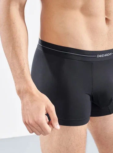 Miniatura 5 de DAVID ARCHY Calzoncillos bóxer para hombre, paquete de ropa interior sin costuras, bolsa de soporte suave sin bragueta