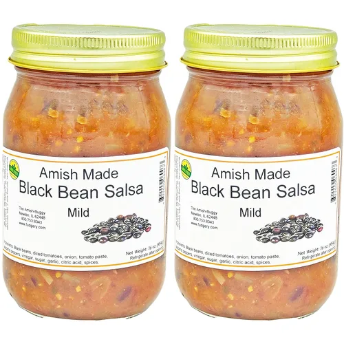 Miniatura 12 de Amish Made Salsa - Tarros de 2 a 16 oz (maíz mediano)