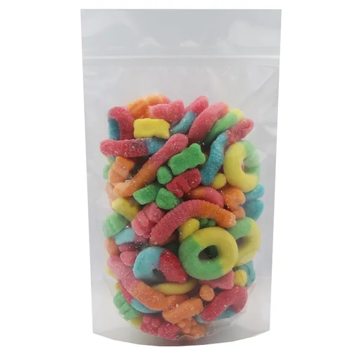 Miniatura 2 de Surtido de gomitas de neón ácidas, gomitas de neón brillantes con sabor a fruta (2 libras)