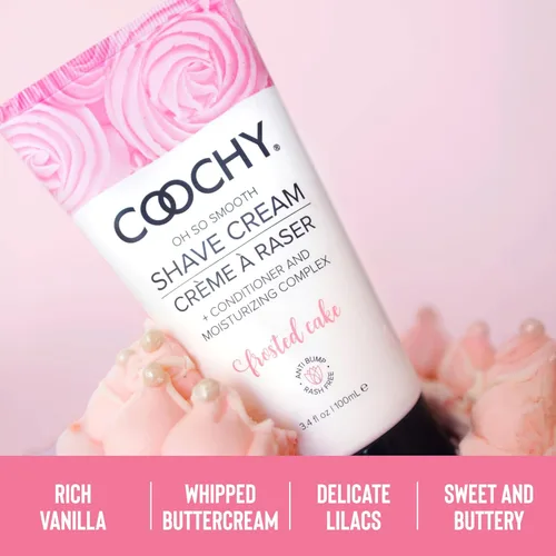 Miniatura 5 de Coochy Crema de afeitado - Loción hidratante para afeitar, crema de afeitar íntima suave, para área del bikini, axilas, piernas y más, fórmula