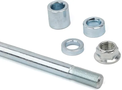Miniatura 3 de Mokuo Eje Delantero Trasero de 12mm 180mm con Bujía 5mm 10mm 20mm Compatible con Pit Dirt Bike Ciclomotor Scooter QUAD ATV Mini Bike Parts