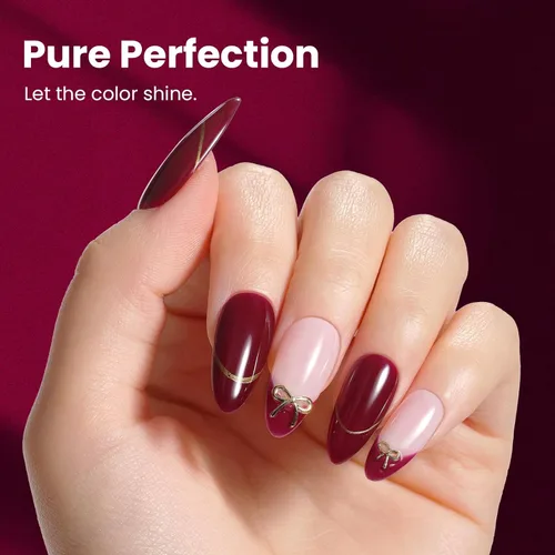 Miniatura 311 de Beetles - Esmalte de uñas de gel rosa claro, 0.5 fl oz, color rosa bebé, esmalte de gel que se absorbe con luz UV LED, arte de uñas de verano, salón