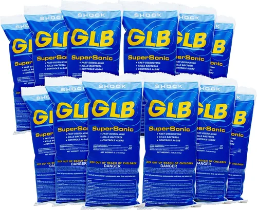 GLB 71442A-12 - Amortiguador de hipoclorito de calcio, 1 libra, paquete de 12
