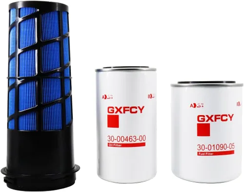 Filtro de aire 30-00471-20 Filtro de combustible 30-01090-05 Filtro de aceite 30-00463-00 Compatible con Carrier Reefer 7300 7500 CT2-29 CT3-44
