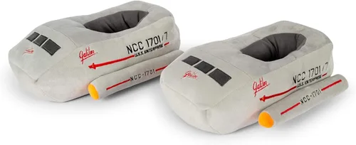 Star Trek The Original Series Galileo Shuttlecraft Zapatillas 3D para adultos Zapatilla de casa de felpa suave con suela antideslizante Calzado