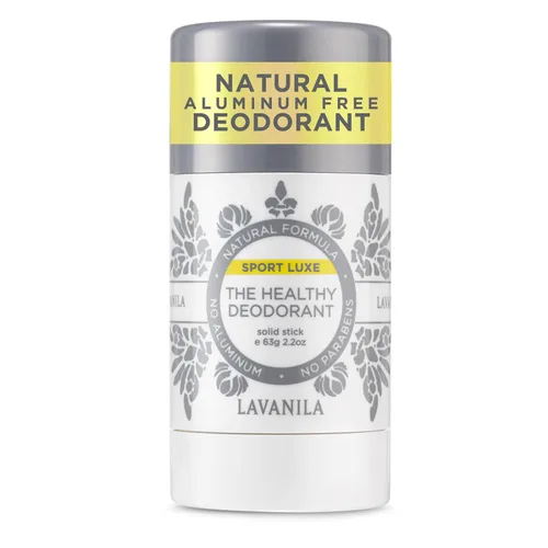 Lavanila - Desodorante Sport Luxe sin aluminio, 2 onzas, el desodorante saludable para hombres y mujeres, triple protección contra olores, aroma