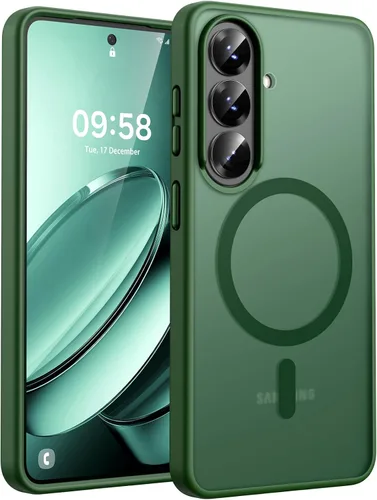 Miniatura 65 de TOCOL Funda para iPhone 11, compatible con Magsafe, protección completa de cámara, imanes integrados, protección contra caídas, funda translúcida