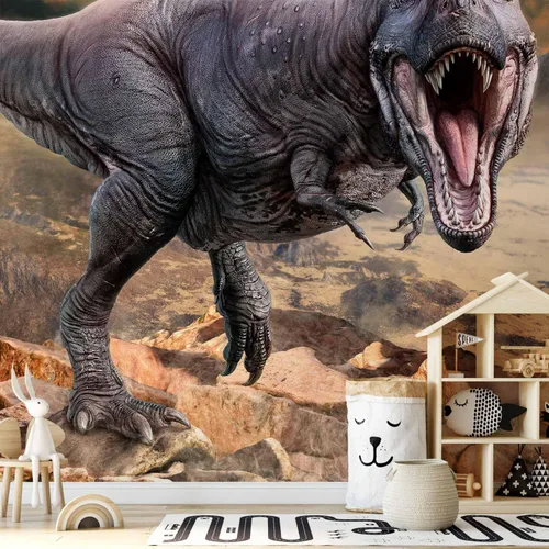 Miniatura 6 de artgeist Mural de pared Dinosaurios 79 x 55 pulgadas - Papel tapiz no tejido XXL Decoración de pared de forro polar Impresión fotográfica Diseño