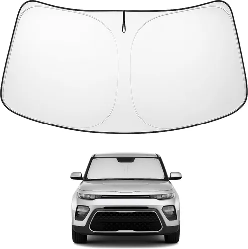 Miniatura 34 de Proadsy Parasol para parabrisas actualizado 2025, ajuste personalizado Dodge RAM 1500 2Dr 2019-2024 2025, 4 capas, plegable, protector de parasol