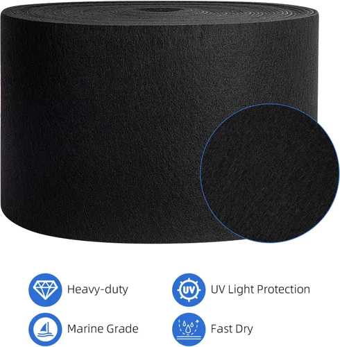 Miniatura 3 de Ultra - Premium Boat Trailer Bunk Carpet - 28oz/30oz Extra Thick,12 Inch Wide, Marine - Grade Quality, UV Resistant,Fast-Dry Built for Unrivaled