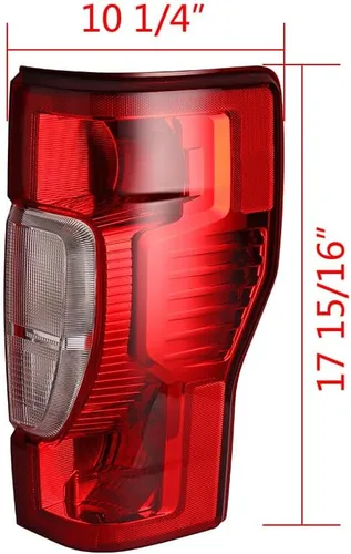 Miniatura 2 de Luces traseras derechas para pasajero, lámpara trasera de freno compatible con Ford F250 F350 F450 Super Duty XL XLT Lariat King Ranch Regular Super
