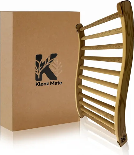 Miniatura 9 de Respaldo de sauna mejorado, accesorios de sauna, diseño en forma de S con silla de sauna con respaldo, con almohadillas antideslizantes, diseño
