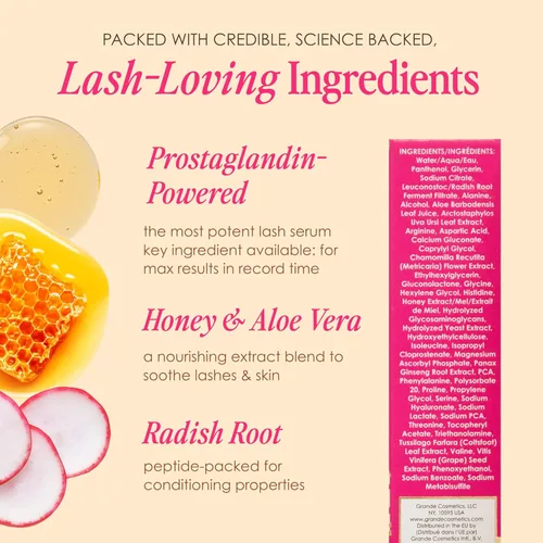 Miniatura 5 de Grande Cosmetics GrandeLASH-MD Suero Potenciador de Pestañas - Fórmula Infundida con Péptidos y Vitaminas para Pestañas más Largas, Gruesas