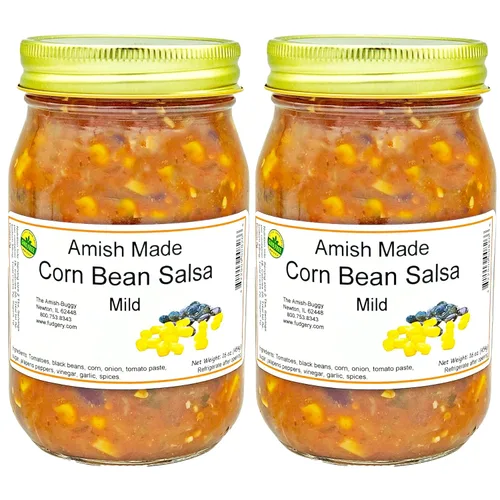 Miniatura 6 de Amish Made Salsa - Tarros de 2 a 16 oz (maíz mediano)