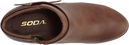 Miniatura 5 de Soda SWEETEN - Botines de tacón de bloque con múltiples correas y puntera cerrada para mujer
