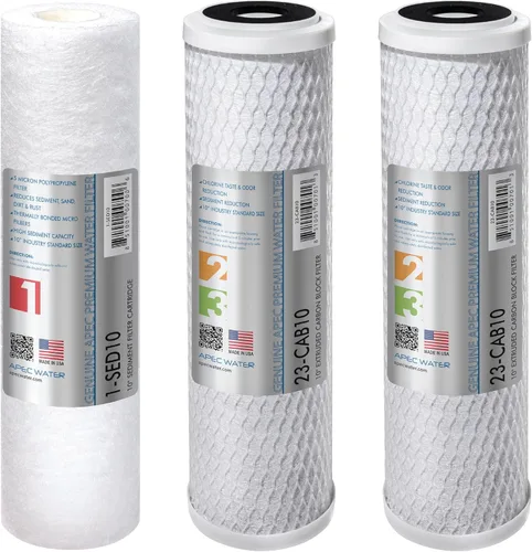 Miniatura 10 de APEC FILTER-MAX90 Hecho en EE. UU. 90 GPD Juego completo de filtros de repuesto para sistema de filtro de agua de ósmosis inversa serie ULTIMATE