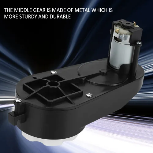 Miniatura 8 de Motor de corriente continua RS390 de 12 V 20000 RPM para niños, motor eléctrico de alta velocidad con caja de cambios, piezas de repuesto