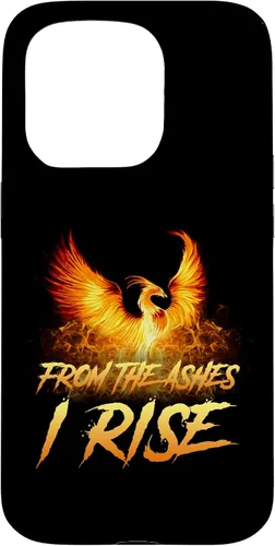 Miniatura 14 de Funda de regalo motivacional para iPhone 13 Pro Max From the Ashes I Rise Phoenix Bird