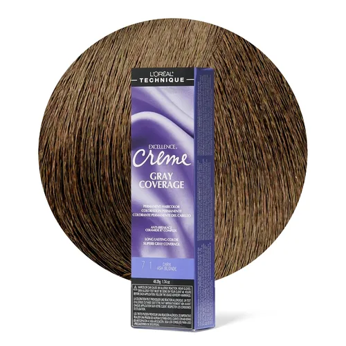 Miniatura 16 de L'Oréal Technique Excellence Crème Permanent Hair Color Long-Lasting Hair Dye Rich Formula with No-Drip Application Superb Gray Coverage For