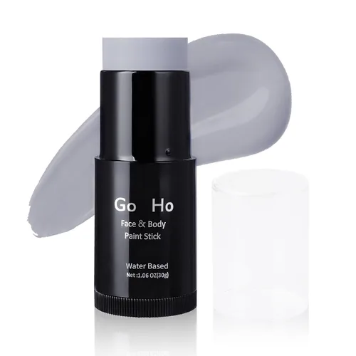 Miniatura 15 de Go Ho Amazon - Barra de pintura facial verde a base de agua, lavable, no tóxica, cobertura completa, pintura corporal en crema para disfraces