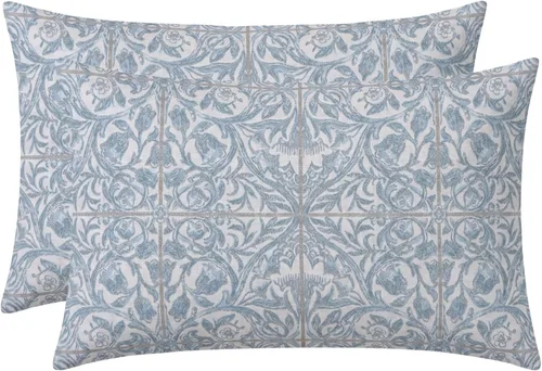 Miniatura 116 de RSH DECOR: Sunbrella - Juego de 4 almohadas lumbares, 20 x 12 pulgadas, tela de rendimiento resistente al agua y a la decoloración, fundas