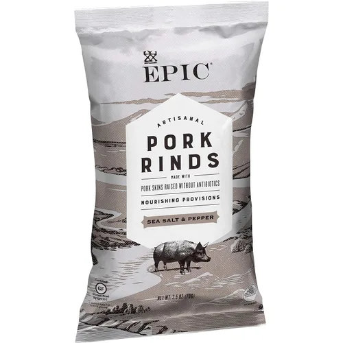 Miniatura 15 de EPIC Cortezas de cerdo BBQ sin gluten, 2.5oz