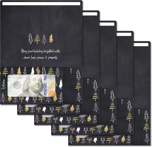 Miniatura 8 de Tarjeta de boda, con dos aperturas de tira para desgarrar, con ventana de plástico transparente que deja ver dinero, cheques o tarjetas de regalo