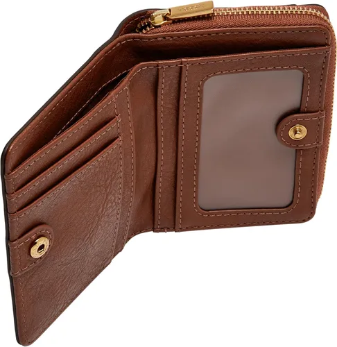 Miniatura 3 de Fossil Logan - Cartera plegable de piel con bloqueo RFID para mujer