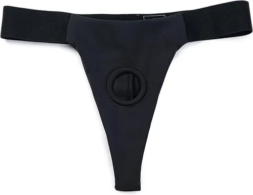 Miniatura 3 de BQQSHH Correa pequeña en ropa interior arnés, correa en arnés, strapons Strapless Boxers Breve para hombres parejas unisex