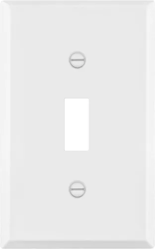 Miniatura 108 de ENERLITES Placa de Pared Metálica para Interruptor de Luz de Palanca, Acero Inoxidable 201, Resistente a la Corrosión, Tamaño Estándar 1-Gang 4.50