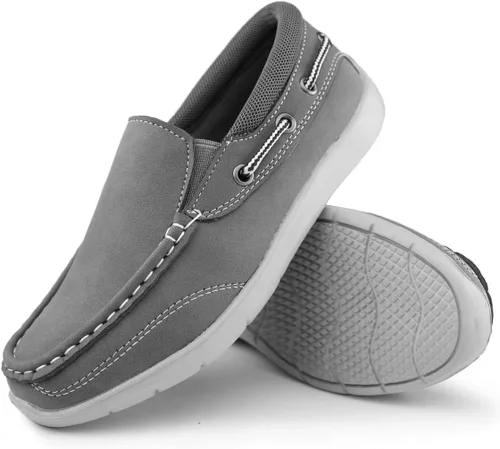 Miniatura 4 de Hawkwell Mocasines para niños, estilo informal, para la escuela (tallas chicas)