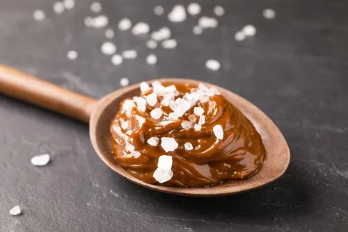 Miniatura 3 de Una mezcla de fondue de caramelo con sal marina (paquete de 3), sabor natural, sin MSG, sin gluten. Sin conservantes, fácil de hacer, inmersión