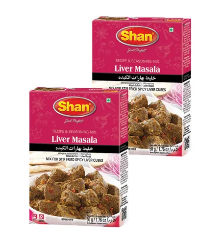 Miniatura 202 de Shan Korma Recipe and Seasoning Mix 1.76 oz (50g) - Spice Powder for Traditional Meat in Yogurt Sauce - Suitable for Vegetarians - Airtight Bag in a