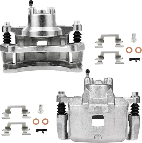 Miniatura 29 de SCITOO 18B4695 18B4694 Juego de pinzas de freno de disco con soporte para Chevy Blazer / S10, para GMC Jimmy 98-05, para GMC Sonoma 1998-2004