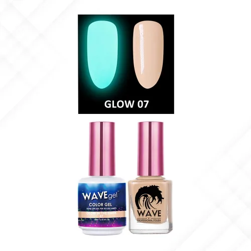 Miniatura 11 de Wavegel WAVEGEL - Juego de gel y esmalte de uñas a juego - Brilla en la oscuridad - # 01