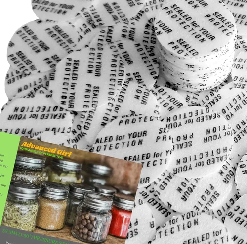 Revestimientos de tapa de sellos activados por par sensibles a la presión, 1.496 in (1.50 pulgadas), 30 unidades, fabricados en Estados Unidos, para
