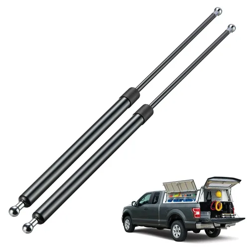 Miniatura 16 de BDFHYK C16-12104 - Puntales de choque de gas de 12 pulgadas/50 libras (222 N) para reemplazo de partes laterales traseras de toldo de camioneta Leer