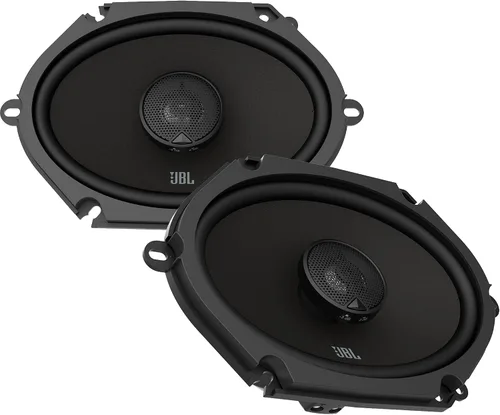 JBL Sistema de altavoces de audio para automóvil de ajuste personalizado de 6 "x 8" sin parrilla negra