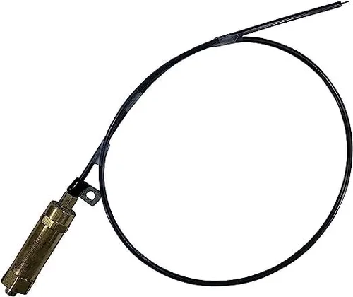 Mecanismo de control del acelerador de repuesto para Ingersoll Rand 54398144, estilo látigo de cable (motores de 8 HP - 13 HP, cable de control del