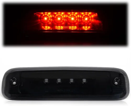 G-PLUS Tercera tercera luz LED de carga de freno compatible con Jeep Cherokee 1997 1998 1999 2000 2001 reemplazo de luz trasera de montaje alto para