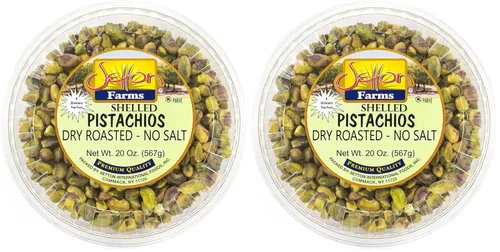 Miniatura 12 de Setton Farms Granos de Pistacho Pelados, Tostados en Seco Sin Sal, 20 onzas (Sin Concha, Sin Sal) (También perfecto para hacer Chocolate de Dubái)